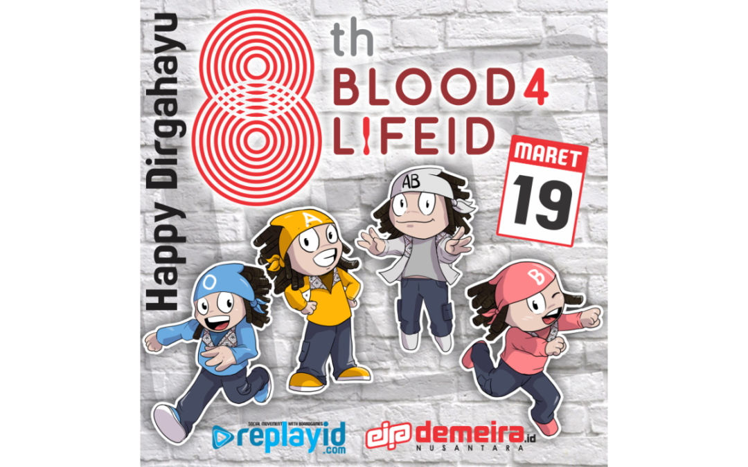 8 tahun Blood For Life Indonesia